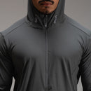 Corta Vento Com Capuz Lupus Core Chumbo