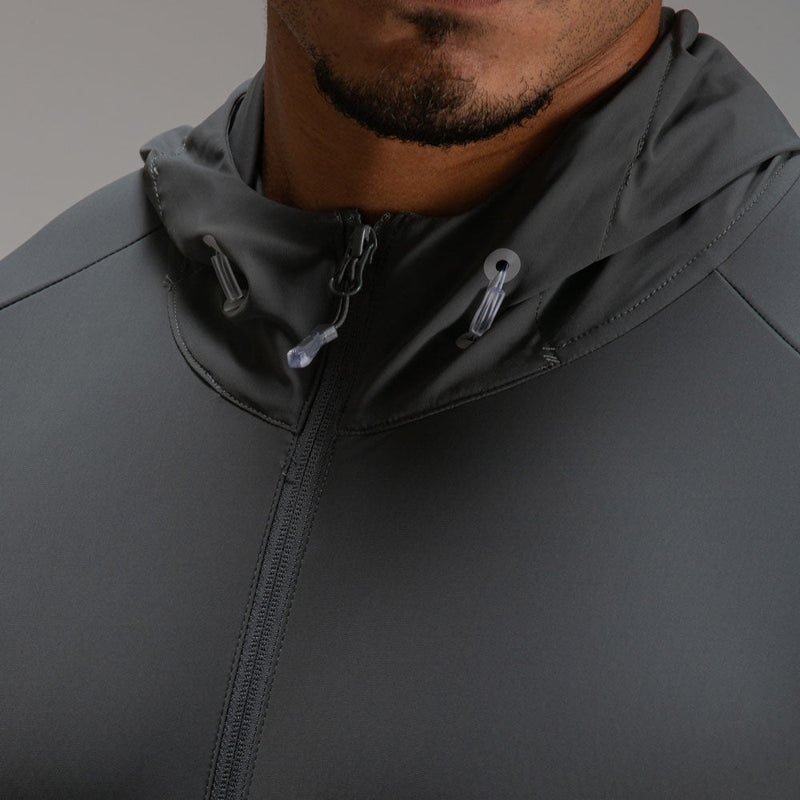 Corta Vento Com Capuz Lupus Core Chumbo