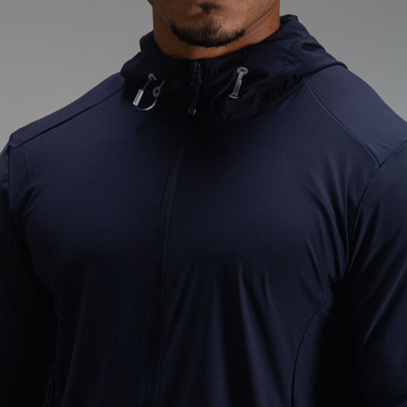 Corta Vento Com Capuz Lupus Core Marinho