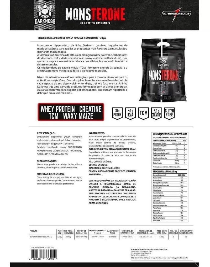 Monsterone 3kg Integralmedica