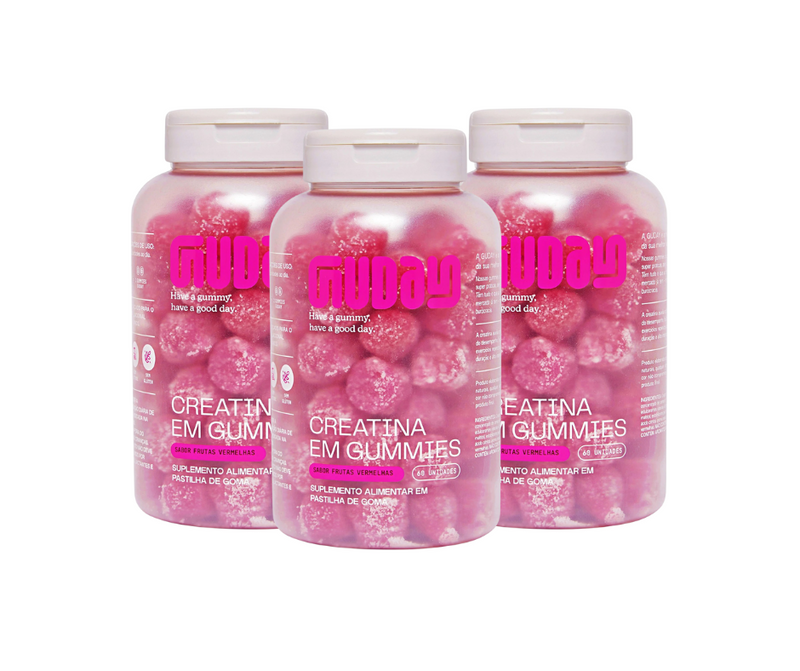 Creatina Frutas Vermelhas Pague 2 Leve 3