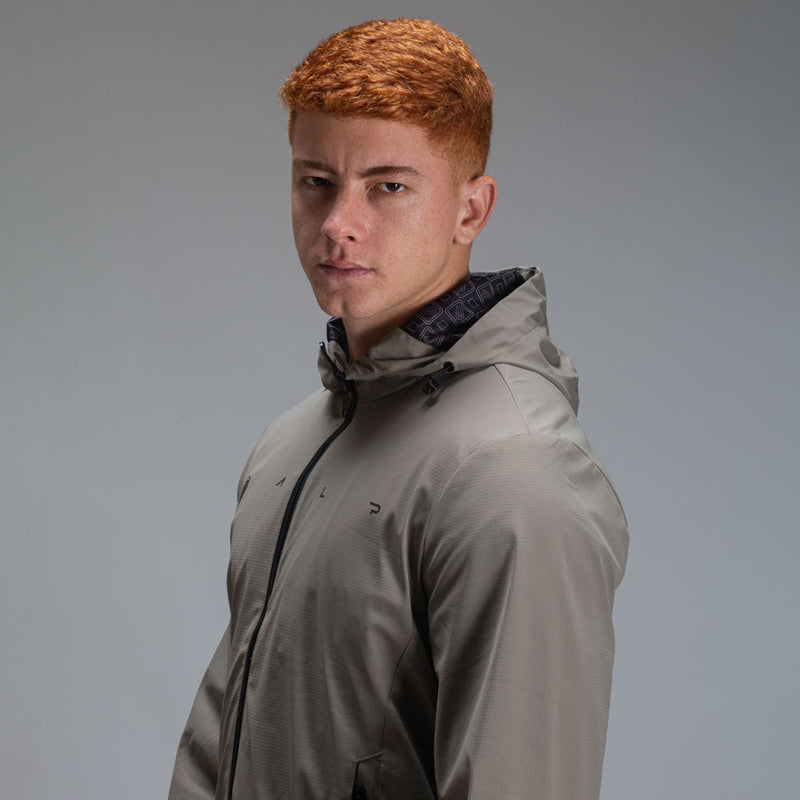 Jaqueta Com Capuz Alpha Flex Pró Caqui