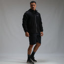 Jaqueta Com Capuz Removível Fluid Preto