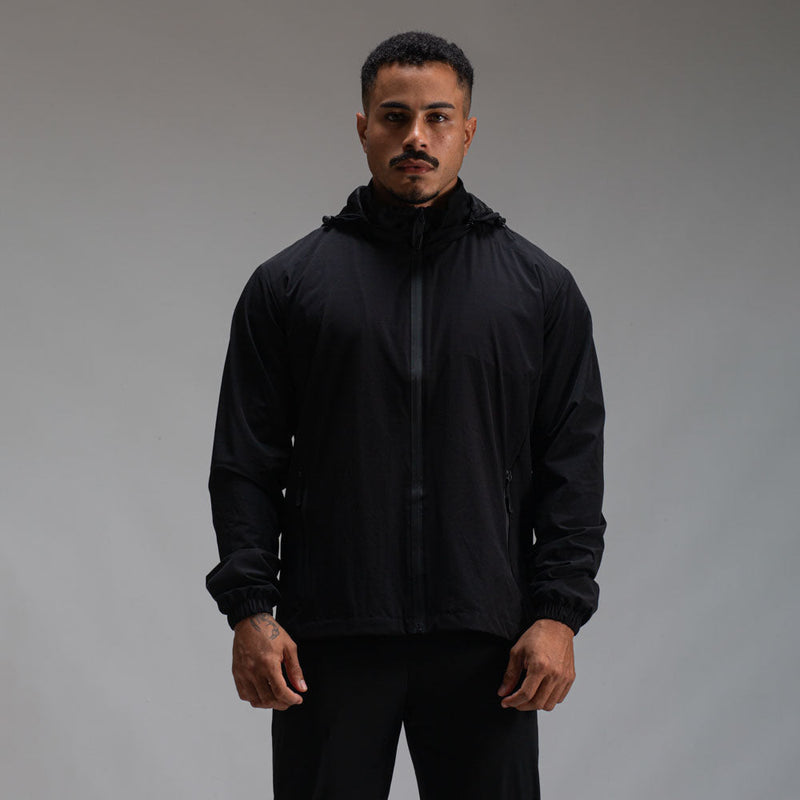 Jaqueta Com Capuz Removível Light Lupus Preto