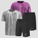 Kit 2 Camisetas Camuflada + 2 Bermudas