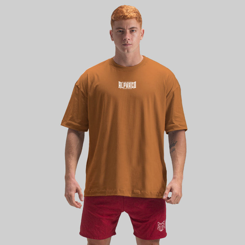 Camiseta Oversized Solid Cappuccino