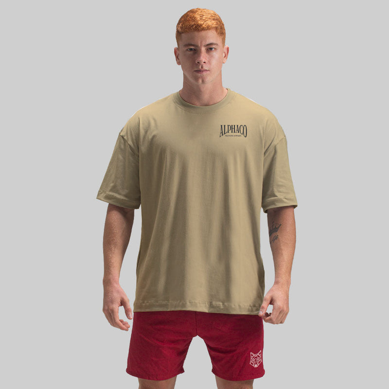 Camiseta Oversized Classic Areia