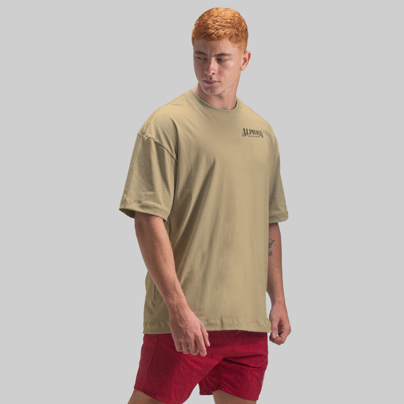 Camiseta Oversized Classic Areia