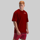 Camiseta Oversized Classic Carmim