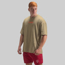 Camiseta Oversized Solid Areia