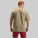 Camiseta Oversized Solid Areia