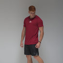 Camiseta Dry Fit Middle Lupus Vinho