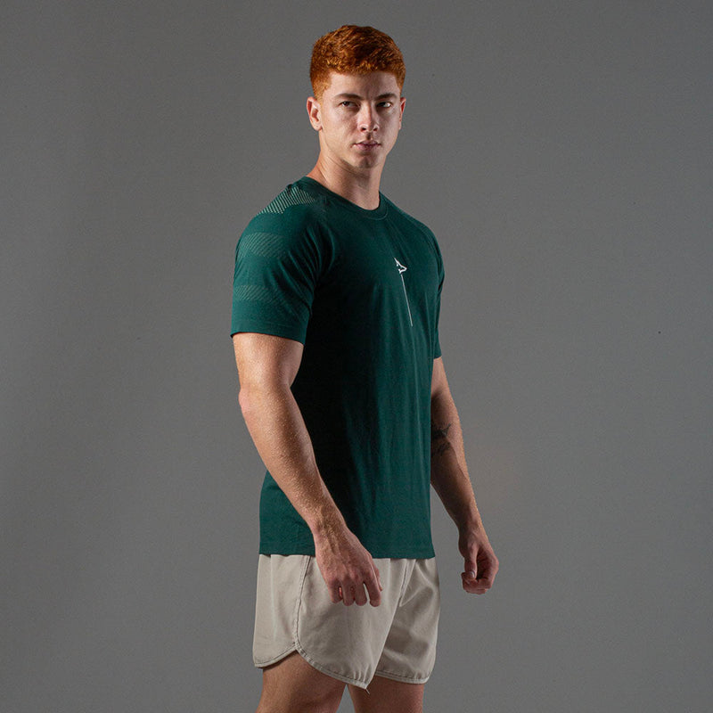 Camiseta Apex Dry Line Lupus Verde - Sem Costura