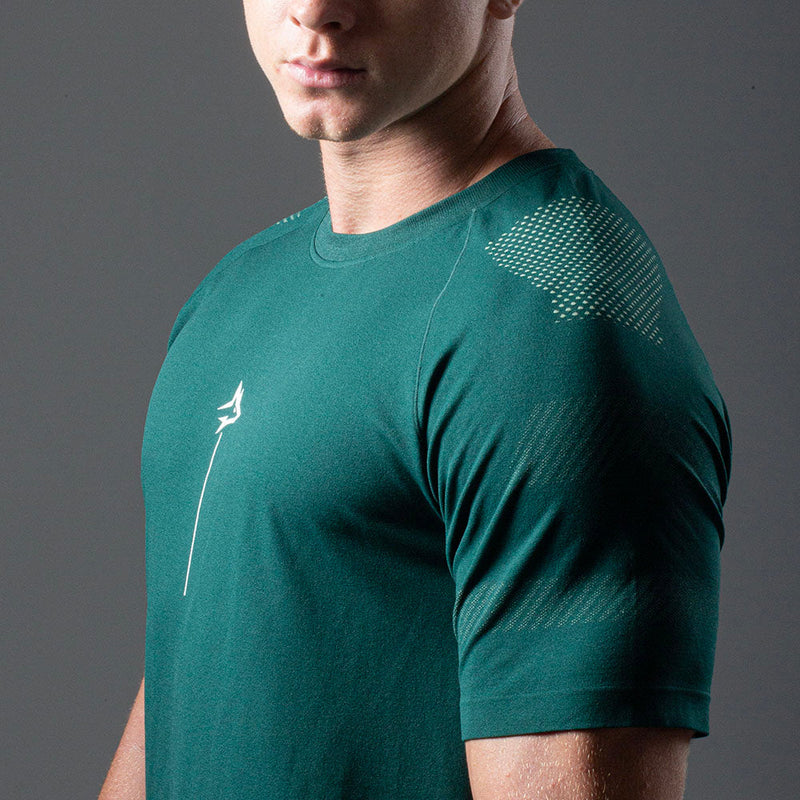 Camiseta Apex Dry Line Lupus Verde - Sem Costura