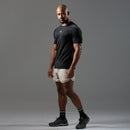 Camiseta Apex Dry Middle Lupus Preto - Sem Costura