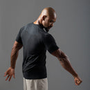 Camiseta Apex Dry Middle Lupus Preto - Sem Costura