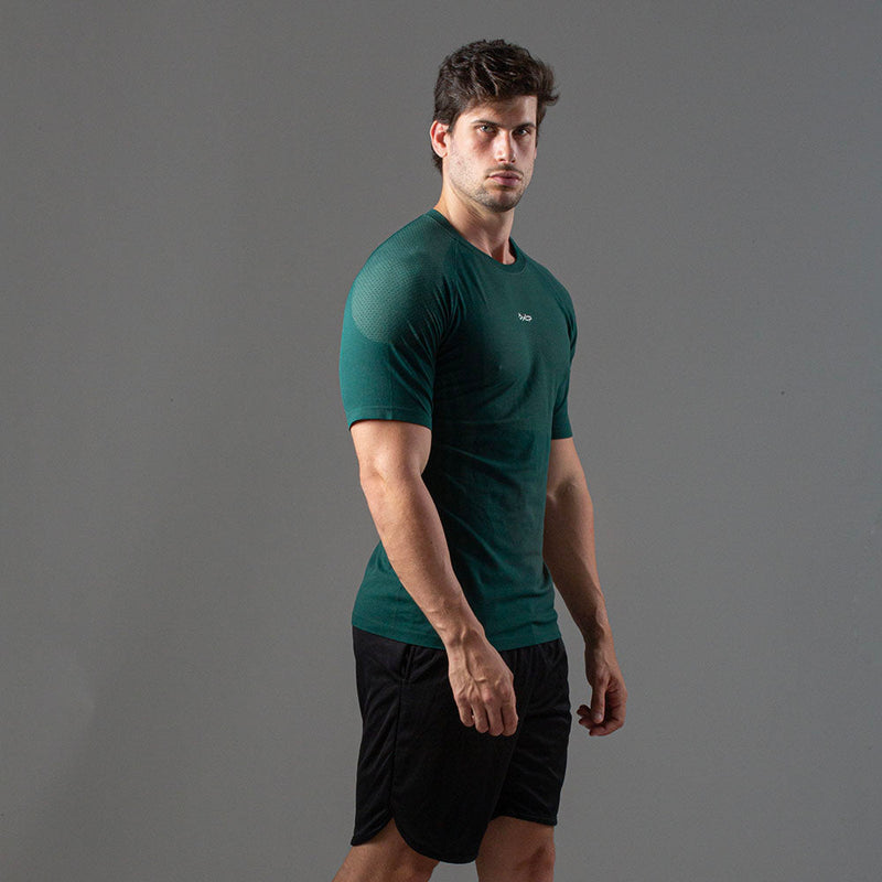 Camiseta Apex Dry New Tenacity Verde - Sem Costura