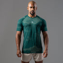 Camiseta Apex Dry Middle Lupus Verde - Sem Costura