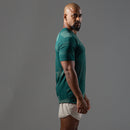 Camiseta Apex Dry Middle Lupus Verde - Sem Costura