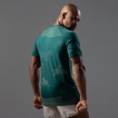 Camiseta Apex Dry Middle Lupus Verde - Sem Costura