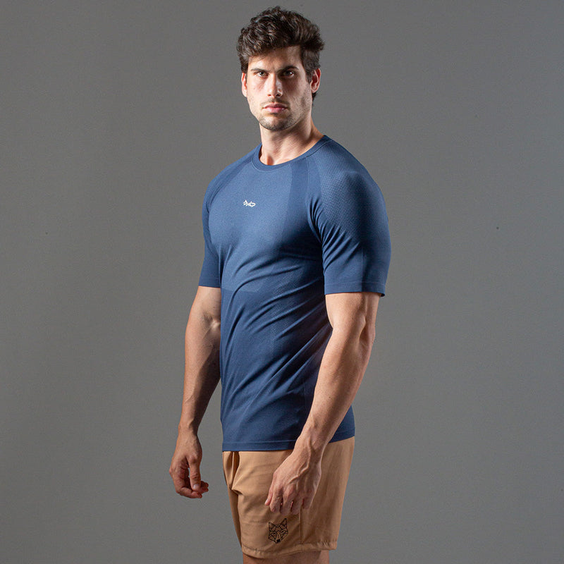 Camiseta Apex Dry New Tenacity Marinho - Sem Costura
