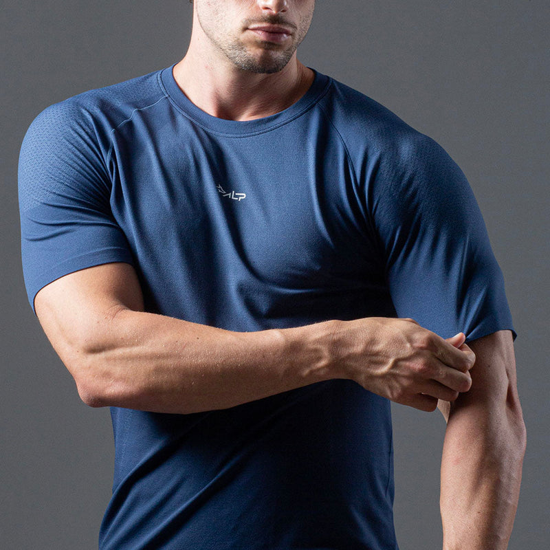 Camiseta Apex Dry New Tenacity Marinho - Sem Costura