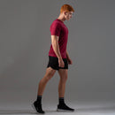 Camiseta Apex Dry Middle Lupus Vinho - Sem Costura