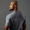 Camiseta Apex Dry New Tenacity Cinza - Sem Costura