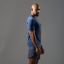 Camiseta Apex Dry Middle Lupus Marinho - Sem Costura