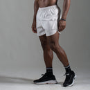 Short Corrida Masculino Dry Fit - Cinza
