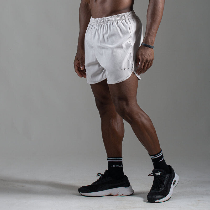 Short Corrida Masculino Dry Fit - Cinza