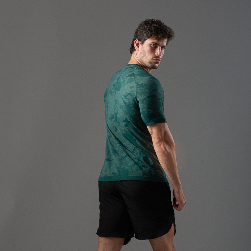 Camiseta Apex Dry New Lupus Verde - Sem Costura