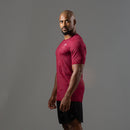 Camiseta Apex Dry New Lupus Vinho - Sem Costura