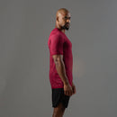 Camiseta Apex Dry New Lupus Vinho - Sem Costura