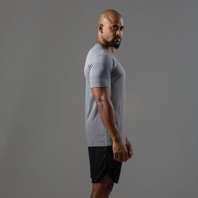 Camiseta Apex Dry Line Lupus Cinza - Sem costura