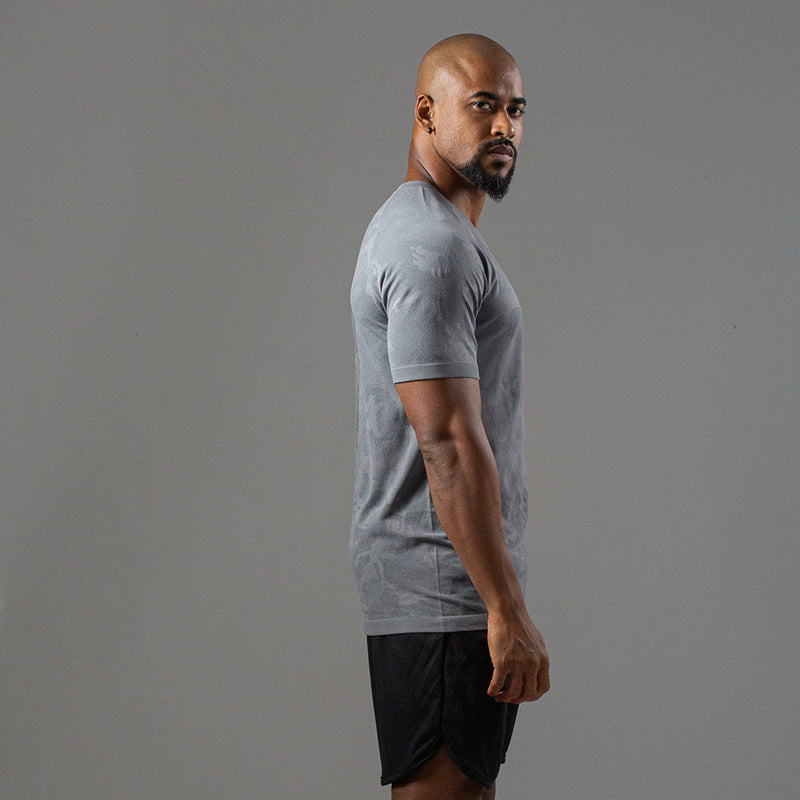 Camiseta Apex Dry New Lupus Cinza - Sem Costura