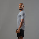 Camiseta Apex Dry New Tenacity Cinza - Sem Costura