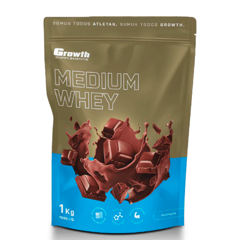 MEDIUM WHEY PROTEIN (1KG) - GROWTH SUPPLEMENTS