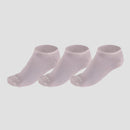 Kit 3 Meias Femininas Cano Curto Rosa