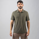 Camisa Polo Dry Fit Horizon Back Verde