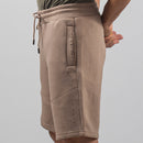 Bermuda de Moletom New Horizon Caqui