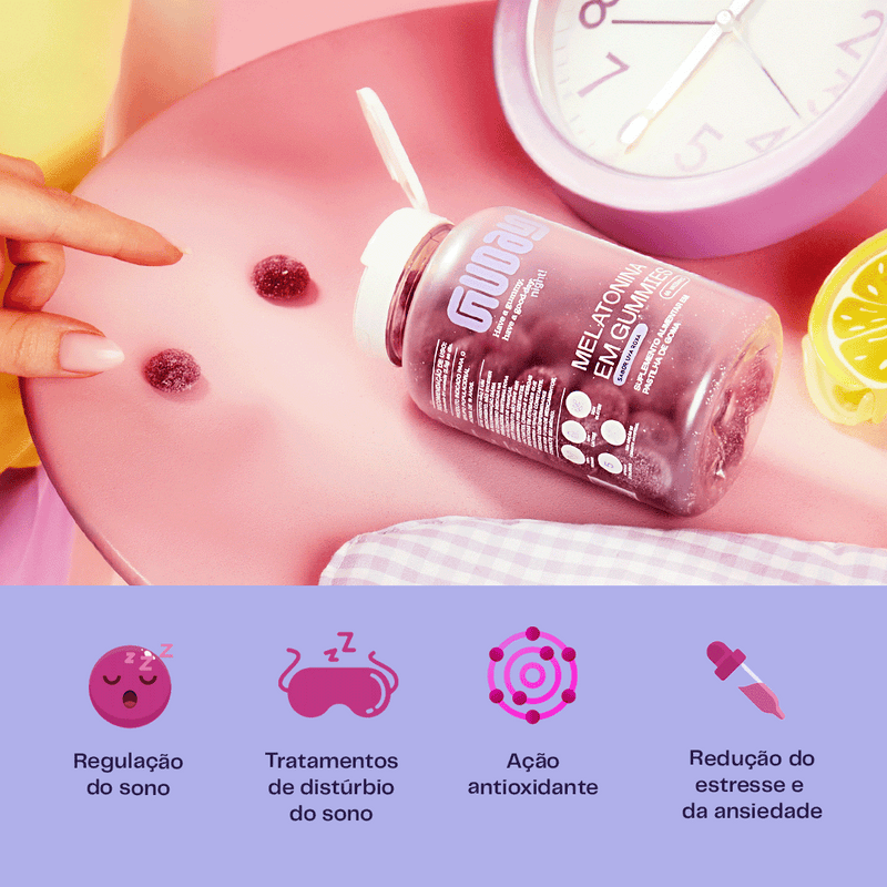 Compre 2 Melatonina  e Leve 1 Creatina de Oakberry (Açaí)