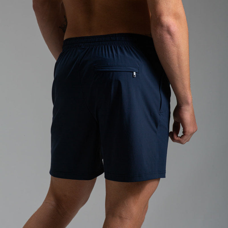 Short Aero Run Dry Fluid Azul Marinho