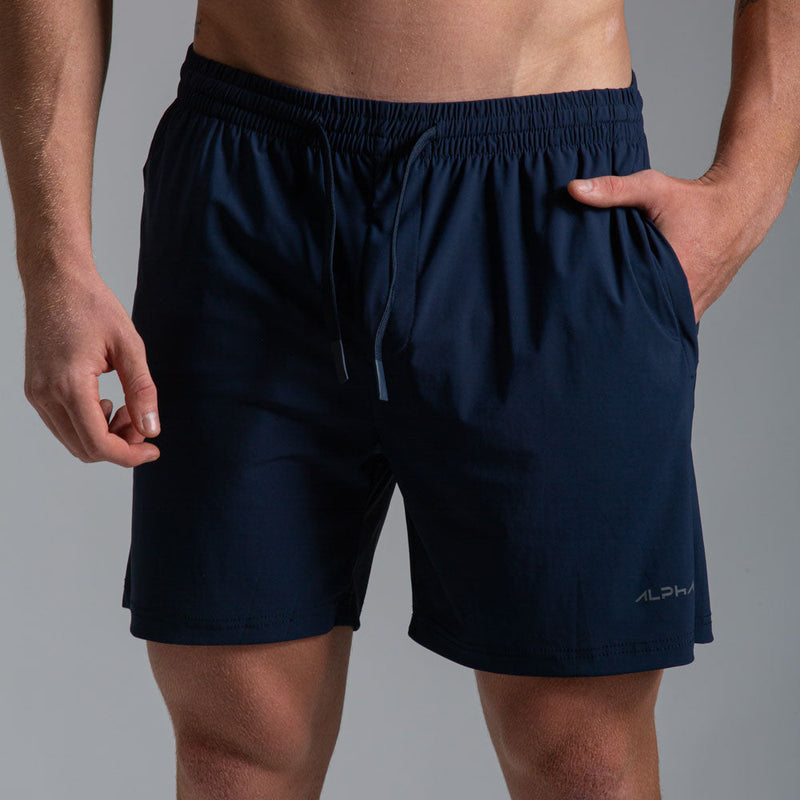 Short Aero Run Dry Fluid Azul Marinho