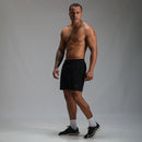 Short Aero Run Dry Fluid Preto