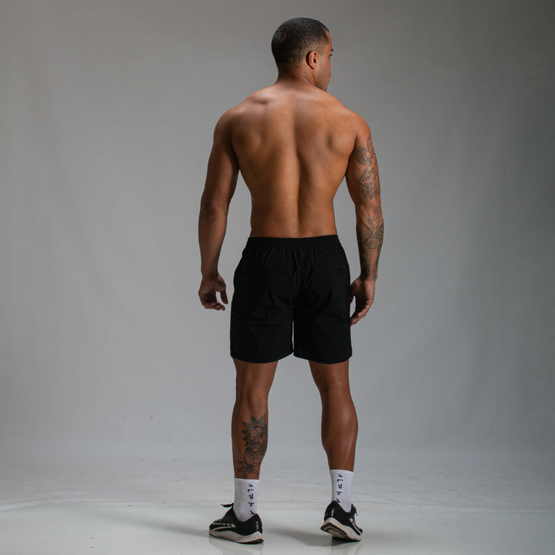 Short Aero Run Dry Fluid Preto
