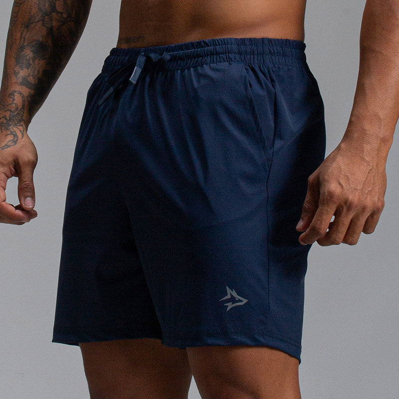 Short Aero Run Dry Lupus Azul Marinho
