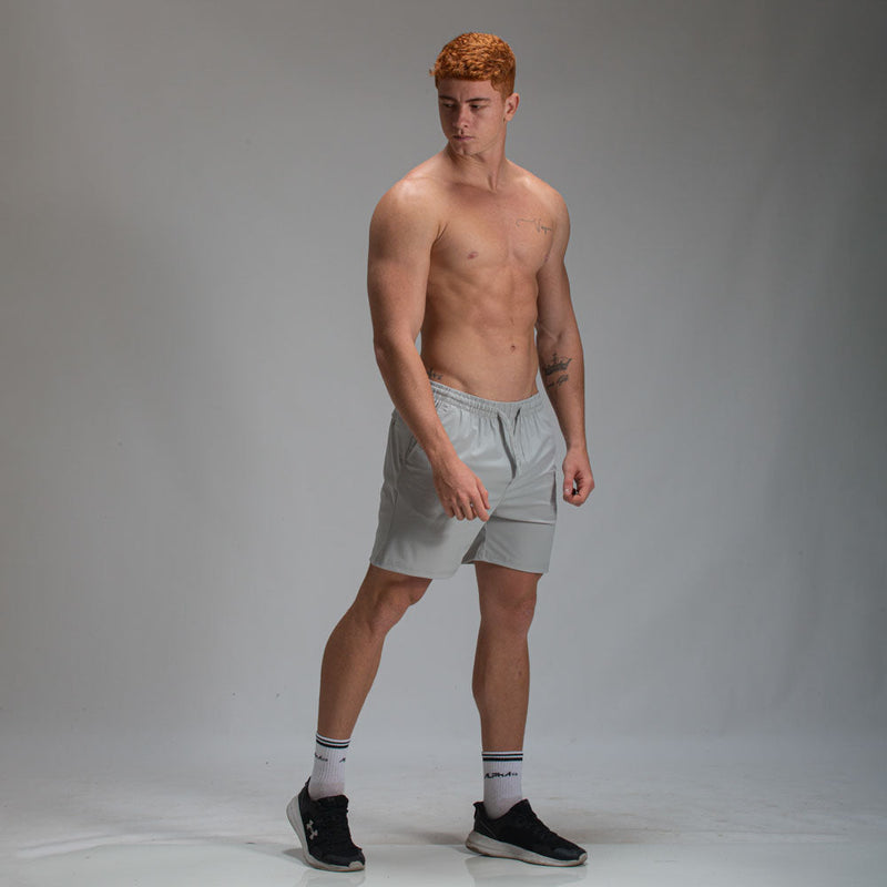 Short Aero Run Dry Lupus Cinza