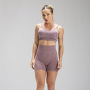 Top Alça Mescla Vinho Seamless Alpha Co