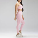 Top Alça Mescla Rosa Claro Seamless Alpha Co